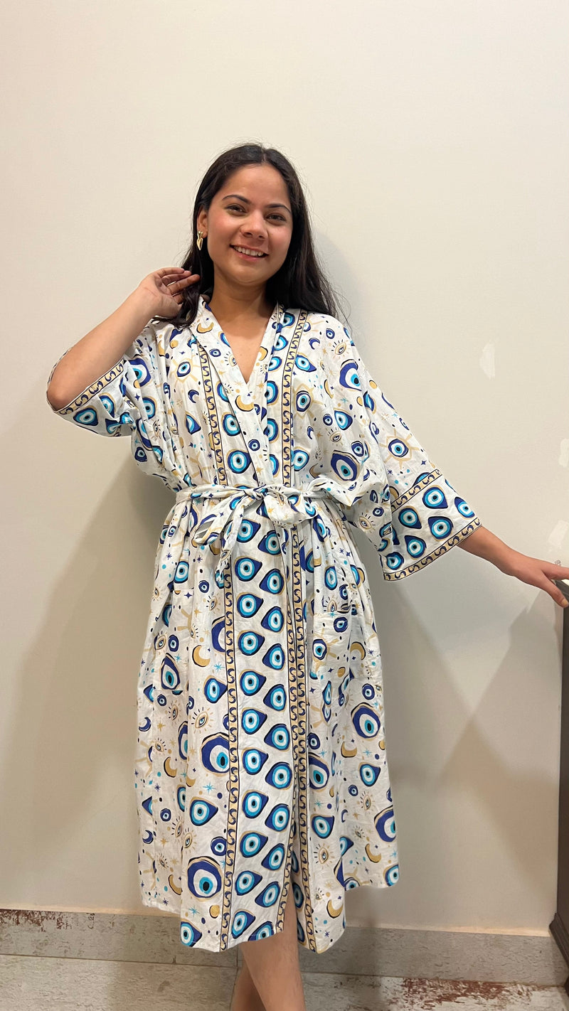 Evil Eye Lounge Robe