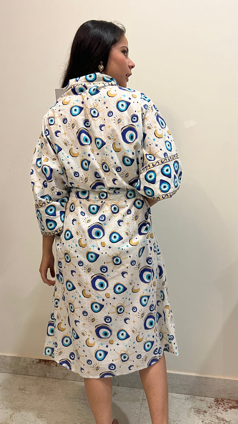 Evil Eye Lounge Robe